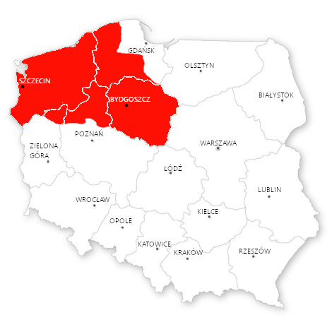 Zachodniopomorskie - Kujawsko-pomorskie